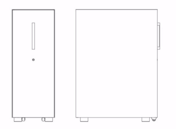 Dieffebi Низкомодульный офисный блок для хранения вещей Personal storage 6vf0000 - Вид №10