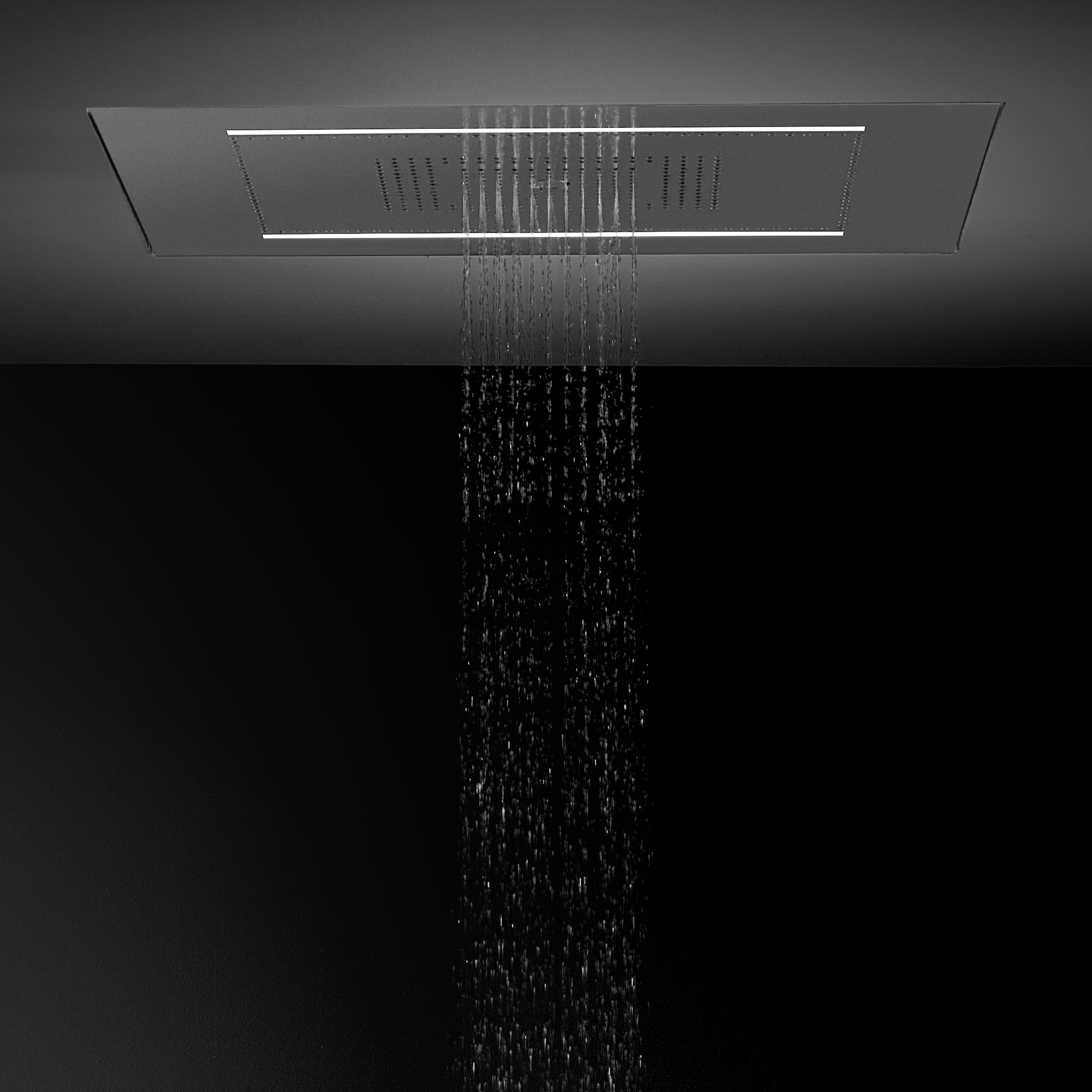 RAIN SKY M Дождевая панель для встраиваемого потолка – матовая нержавеющая сталь DornBracht 41100979-86 - Вид №2
