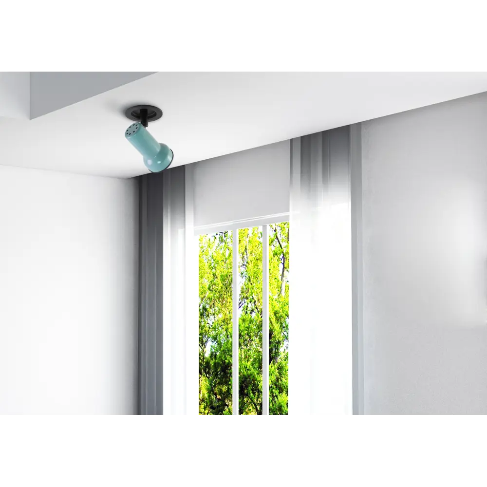 Спот поворотный встраиваемый E51, 1 лампа, 2 м², цвет графит СВЕТКОМПЛЕКТ STLM-2105298 - Вид №3