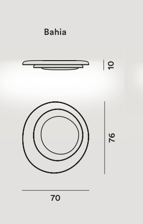 Foscarini 196005L 10 Bahia bian универсальный 113219 - Вид №4