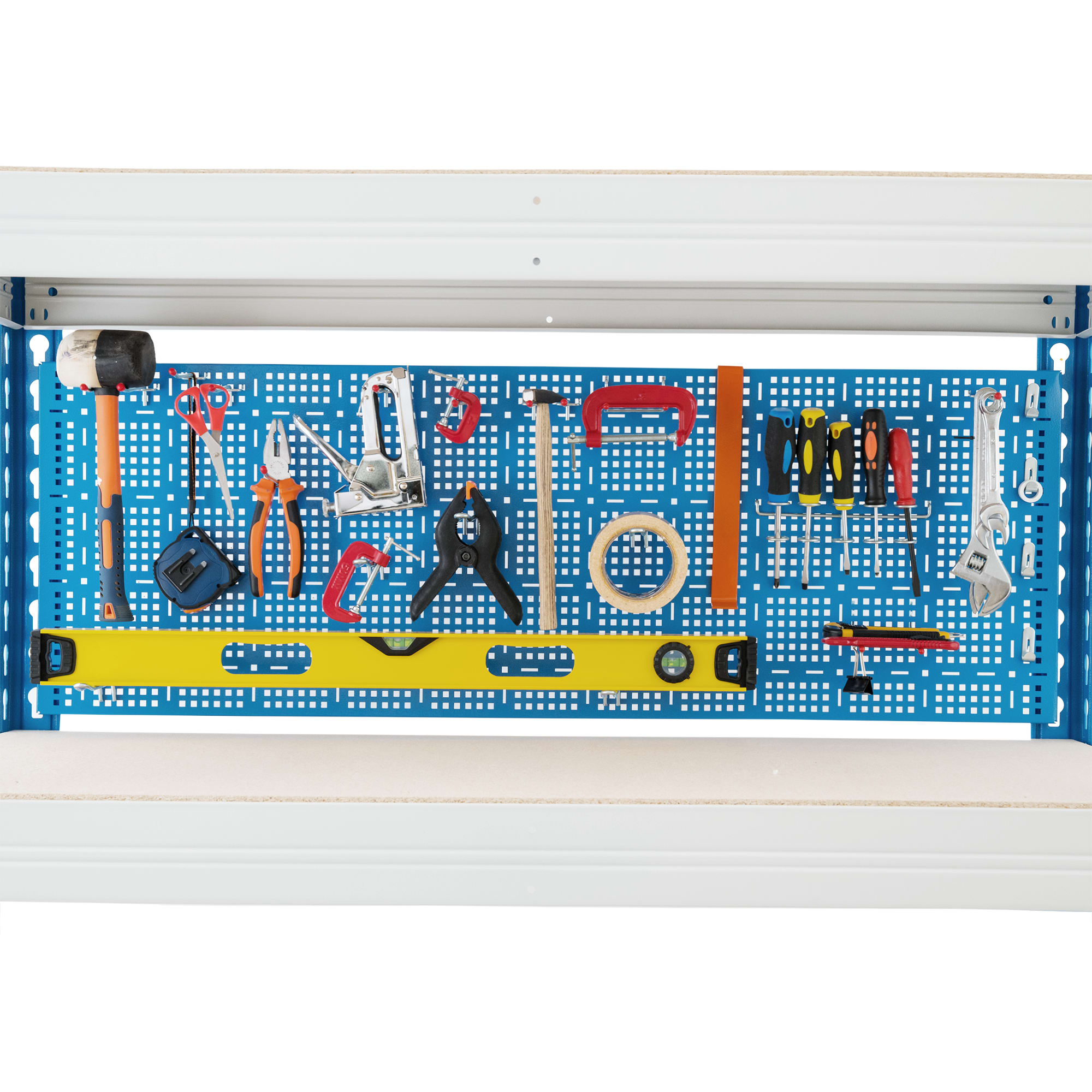 82575896 Стеллаж МКФ 4 полки 180х122х63см, нагрузка до 1400 кг, металл Santreyd  - Вид №10