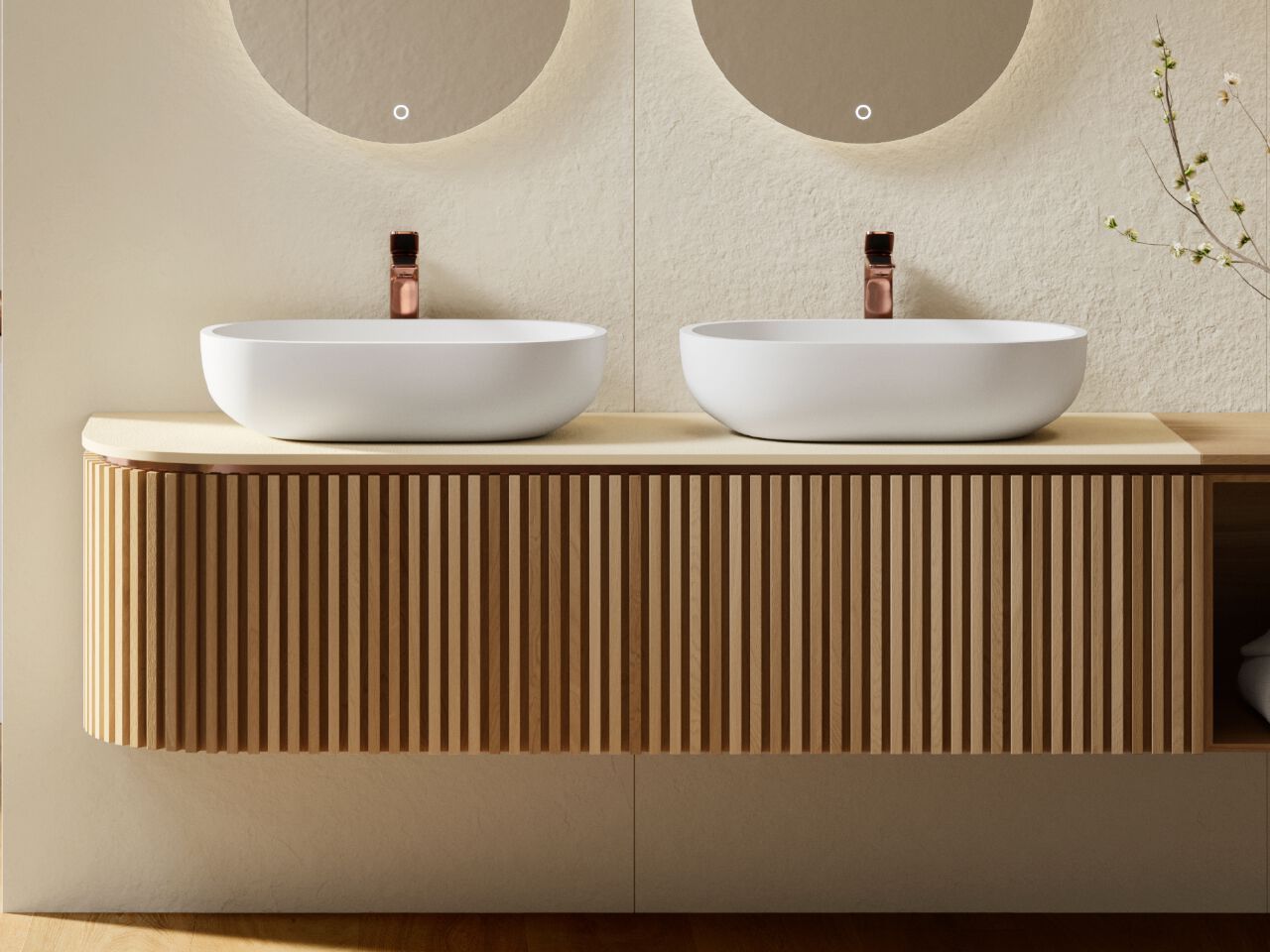 Овальная столешница из Долотека© Acquabella Acquawhite ARCH-00134063 - Вид №1