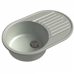 RQ55 бетон Мойка кухонная прямоугольная Raiber