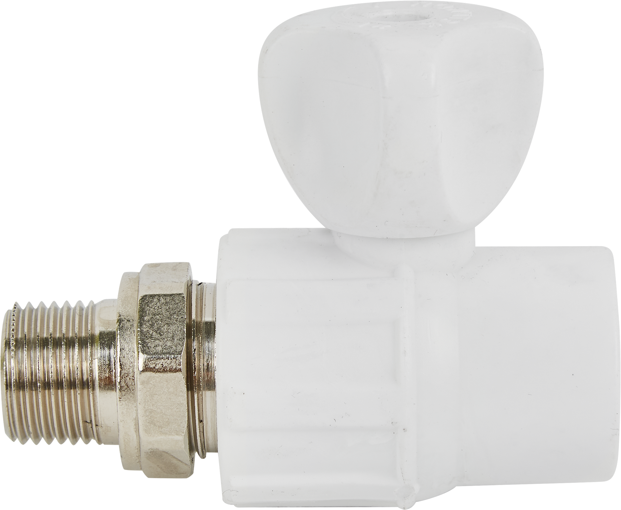 Кран радиаторный прямой 1/2" ПОЛИТЭК STLM-0062130 85358381  - Вид №1