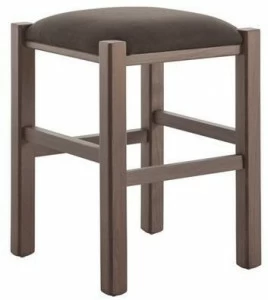 Palma Низкий табурет с обивкой из бука Rustica 425z.i1