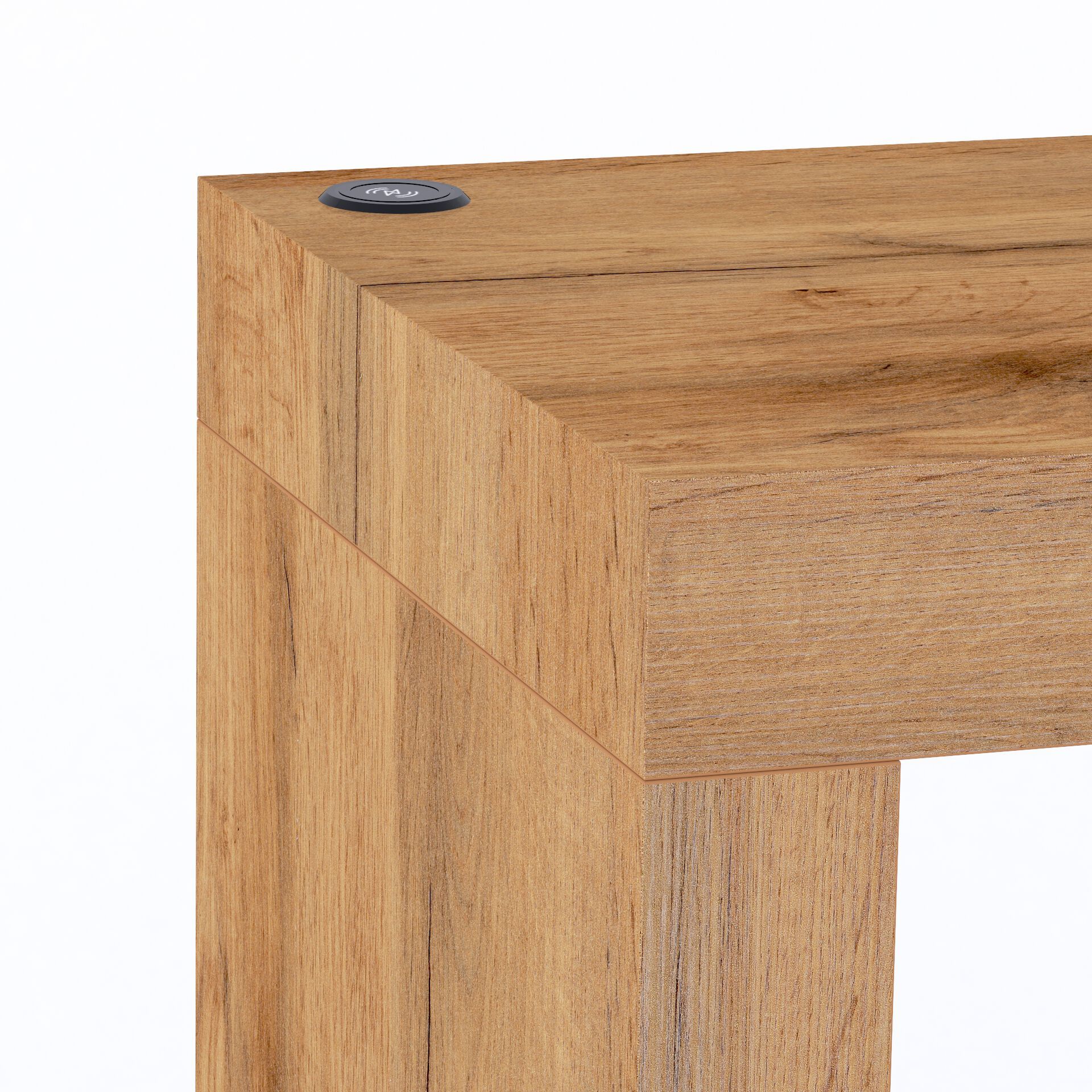 Меламинированный низкий ТВ-шкаф со встроенным беспроводным зарядным устройством Mobili Fiver Evolution ARCH-00038665 - Вид №2