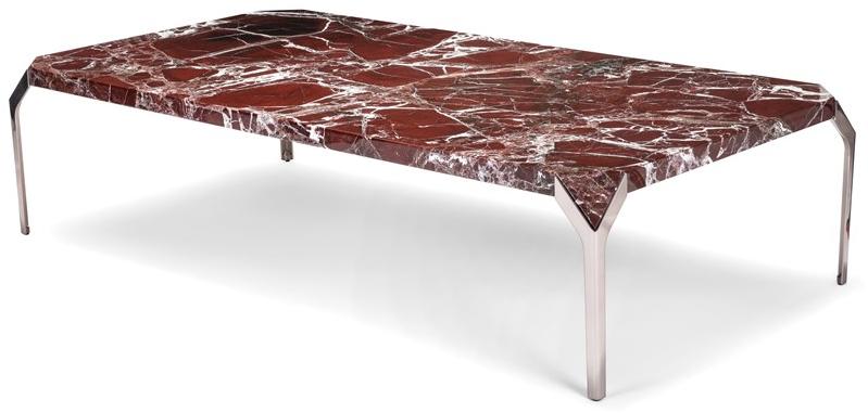 Visionnaire Низкий прямоугольный журнальный столик из мрамора Jamboree sun-id-1481494 - Вид №2