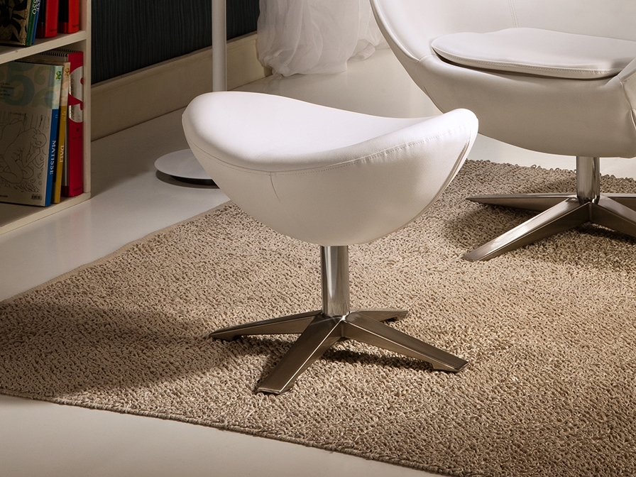 109191 Подставка для ног белая Schuller Egg - Вид №2