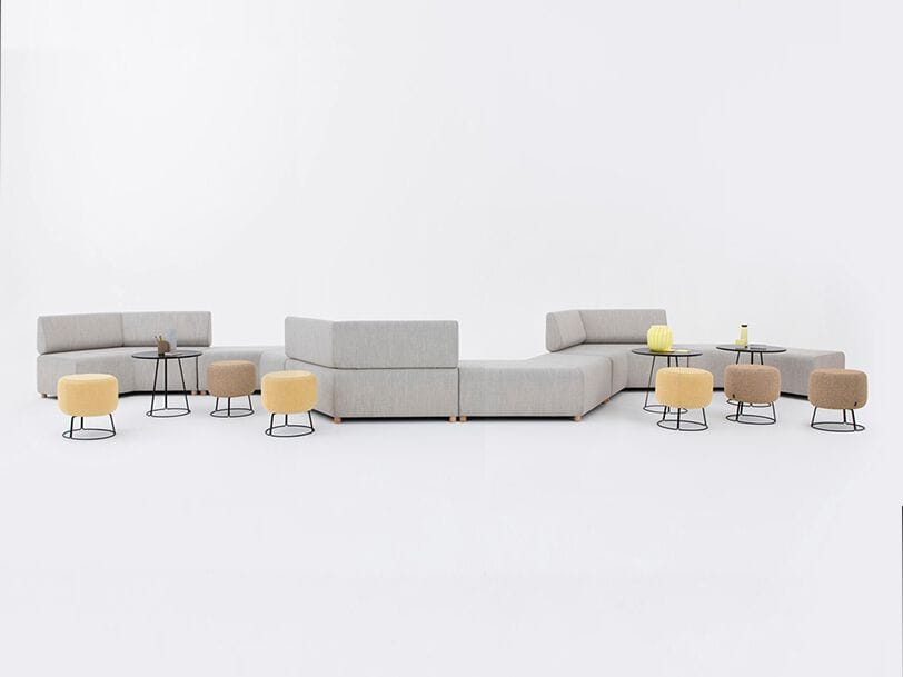 Модульный тканевый диван Cascando Team ARCH-00066933