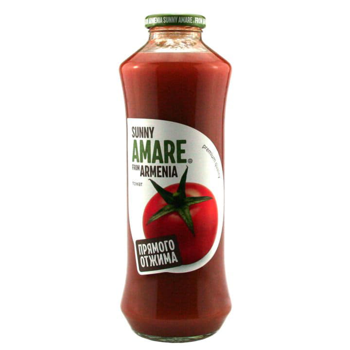 Томатный сок прямого отжима Sunny Amare 0,75 л Santreyd 9672 - Вид №1
