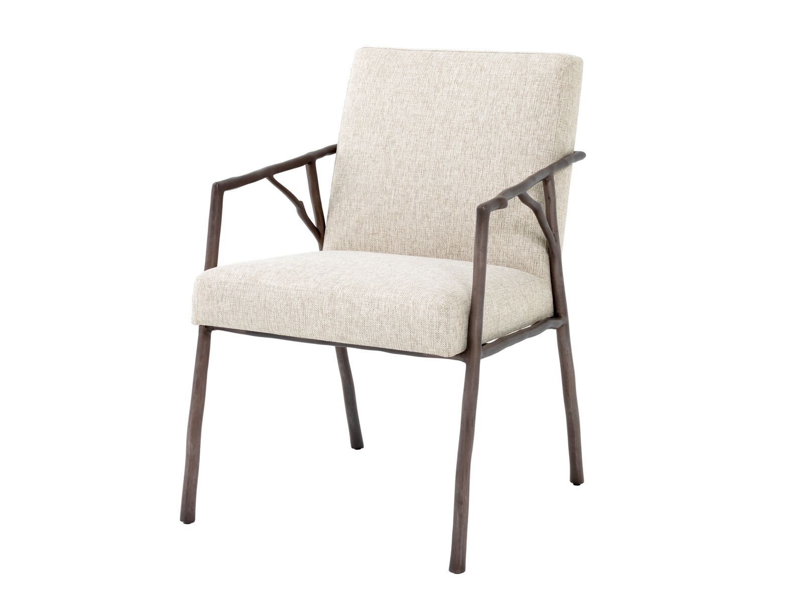 Мягкий тканевый стул с подлокотниками Eichholtz ANTICO ARCH-00038302