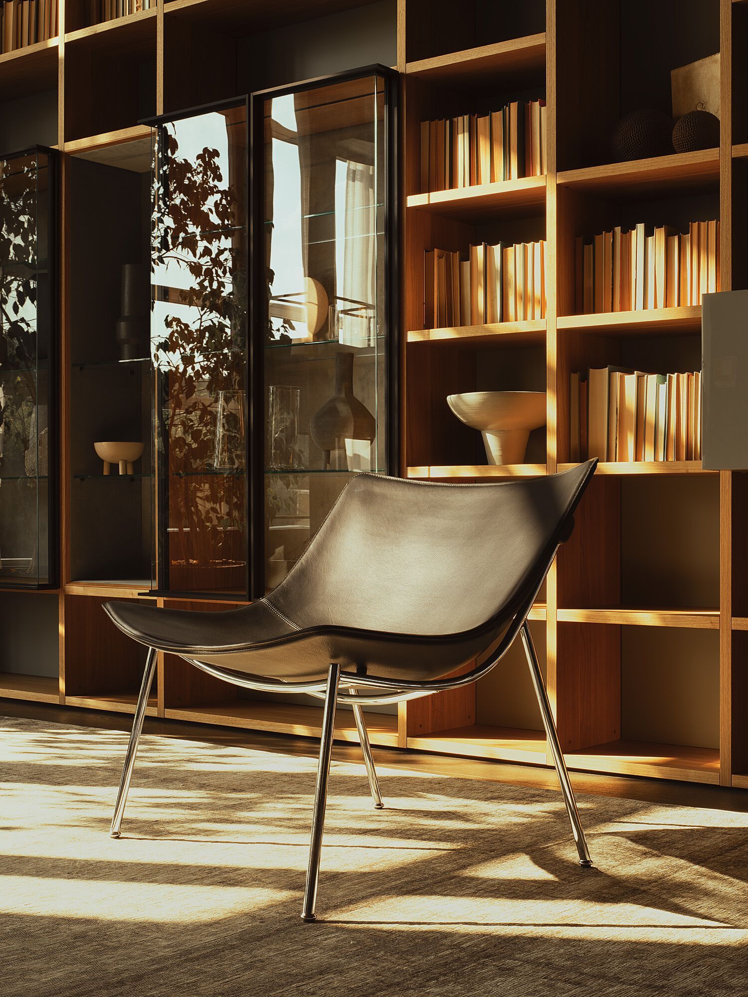 Кожаное кресло с металлическим каркасом Lema OMEGA ARCH-00151496 - Вид №11