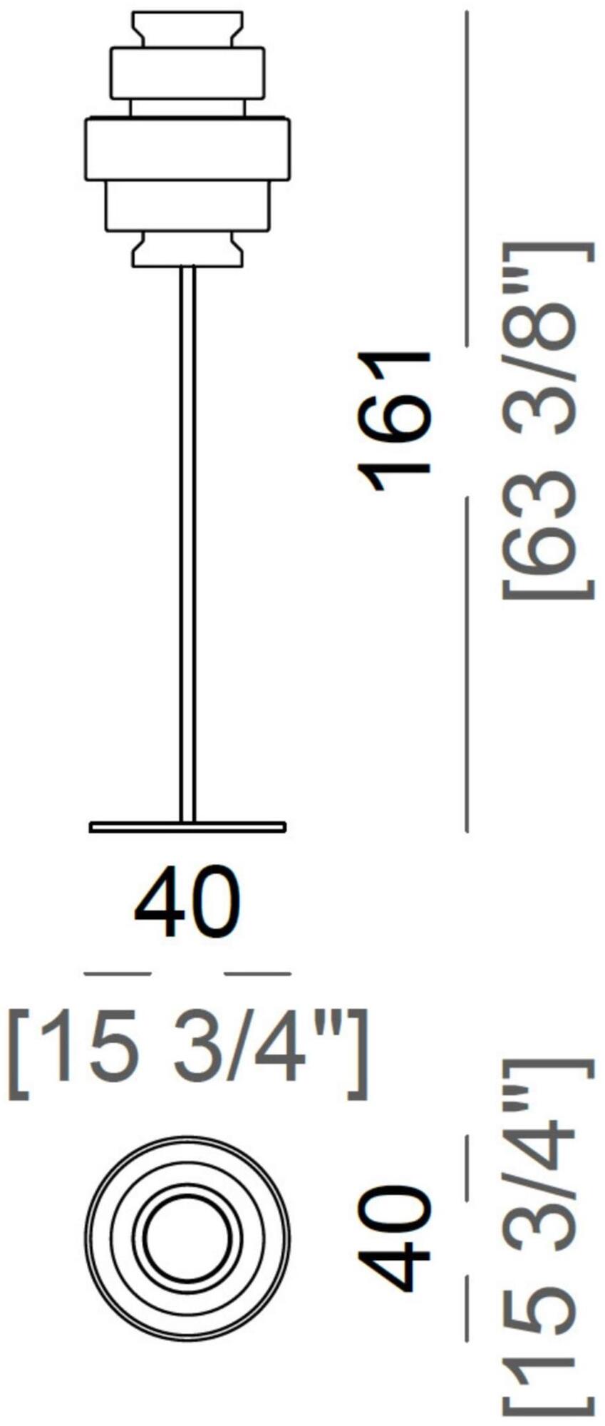 Arketipo Торшер из титана Képi Kepi sun-id-1442865 - Вид №3