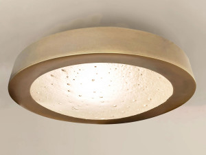 Латунный потолочный светильник