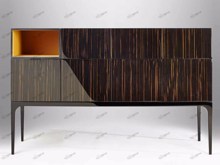 ROSSATO ARREDAMENTI Комод из черного дерева Home Rhc-03