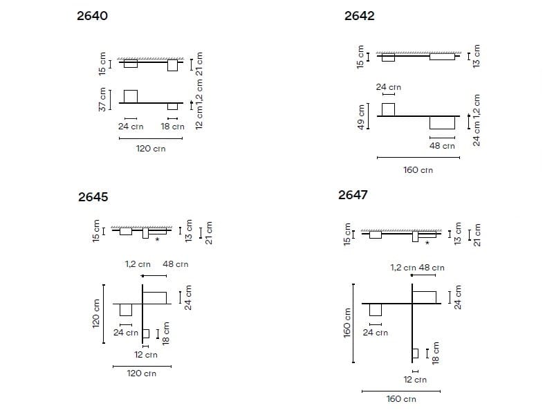 Алюминиевый светодиодный потолочный светильник Vibia Structural ARCH-00023813 - Вид №6