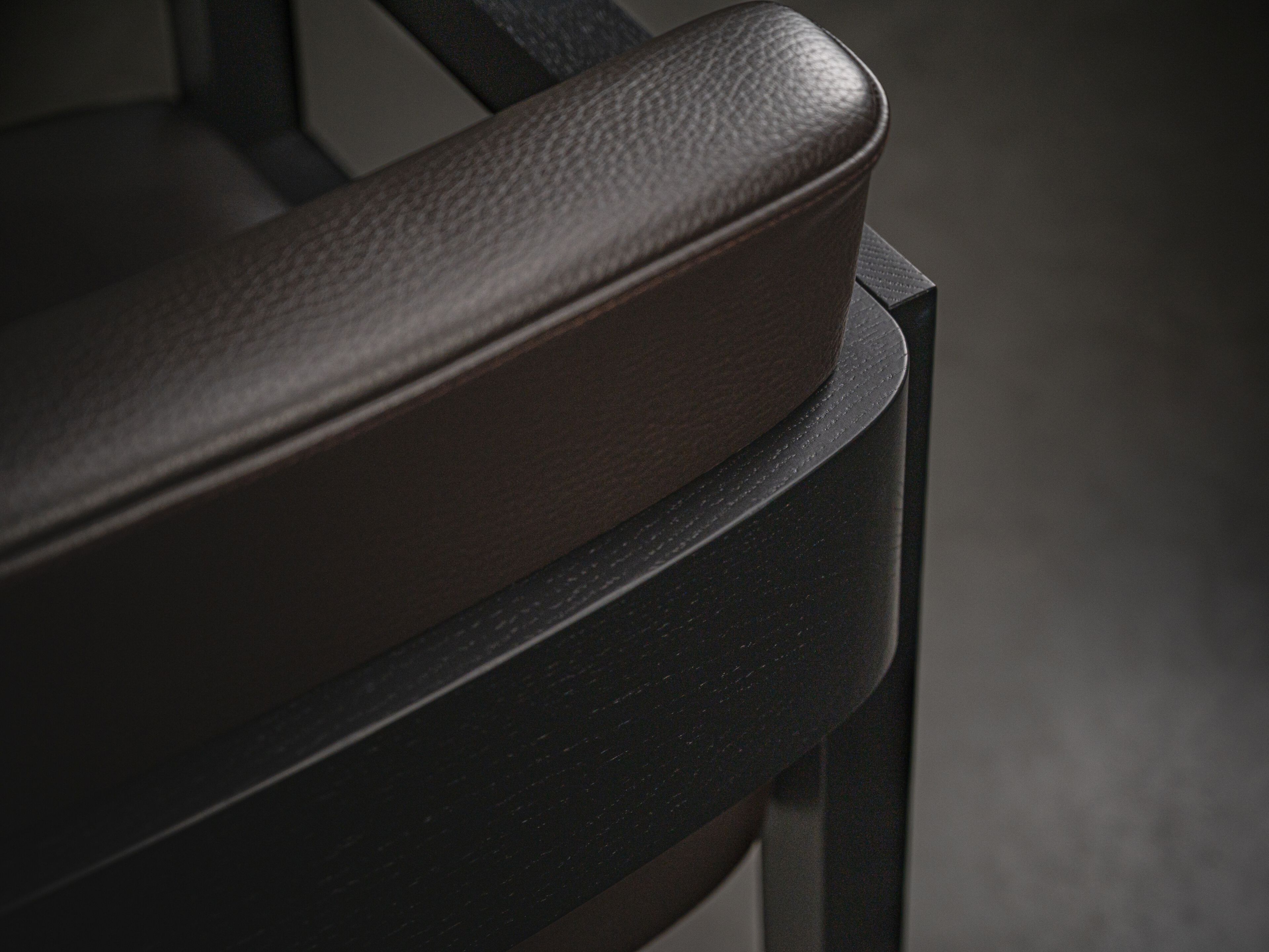 Кожаный мягкий стул Piet Boon WIETSE ARCH-00149809 - Вид №4