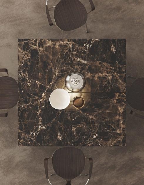 TemaHome Квадратный мраморный обеденный стол sun-id-1466114 - Вид №5