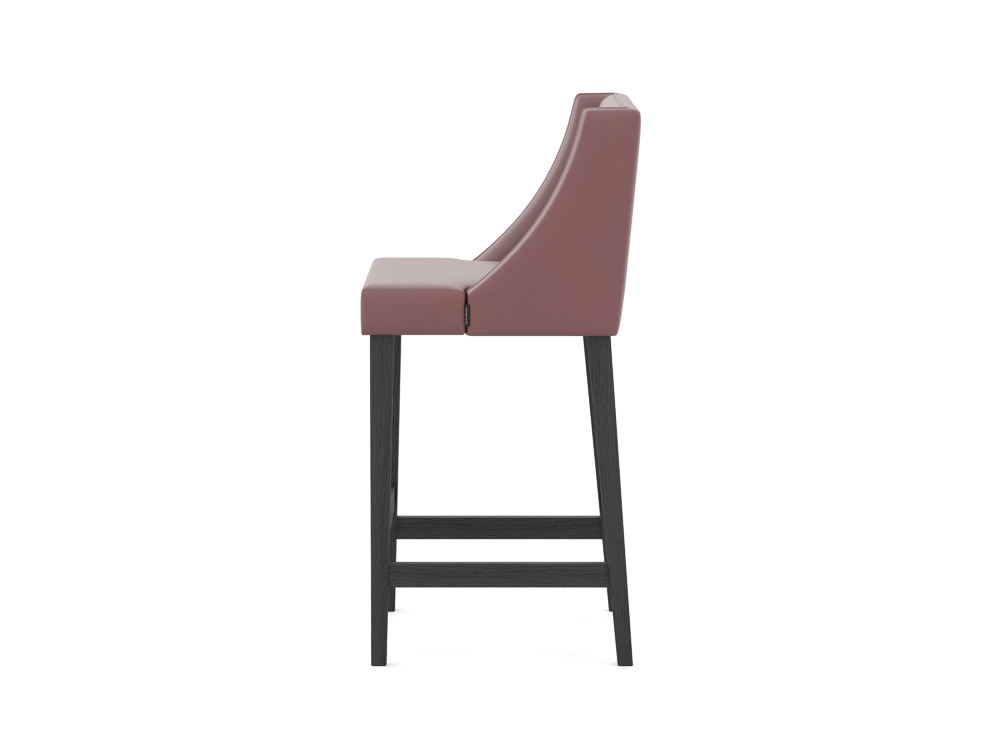 Высокий кожаный стул со спинкой Stylish Club ARCH-00073311 - Вид №2