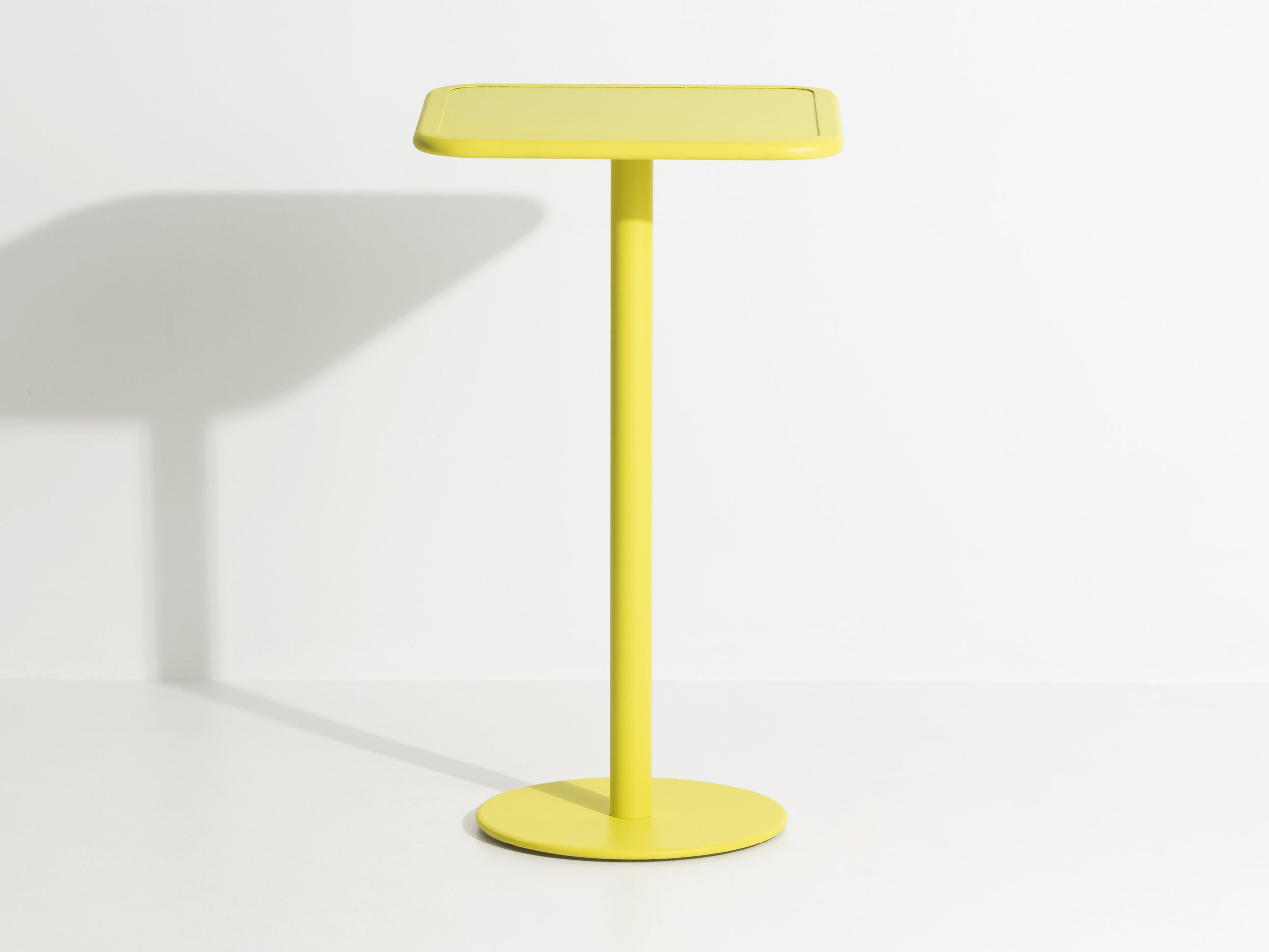 Высокий квадратный алюминиевый садовый стол с порошковым покрытием Petite Friture выходные ARCH-00039748 - Вид №10