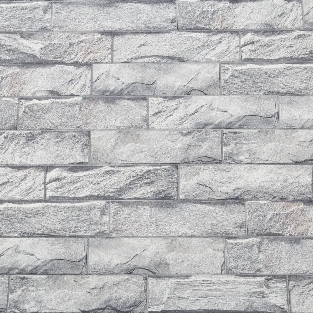 Обои флизелиновые Palitra Family Klinker серые 1.06 м FM72197-41 STLM-2122343 - Вид №1