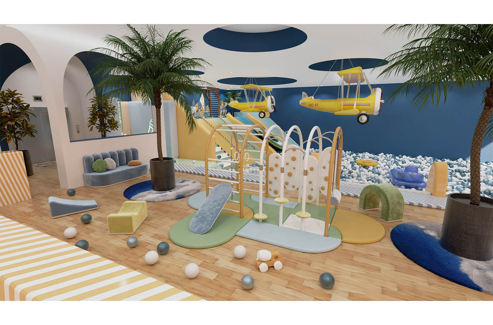 CIST522 Детские ковры Небо Circu  - Вид №11