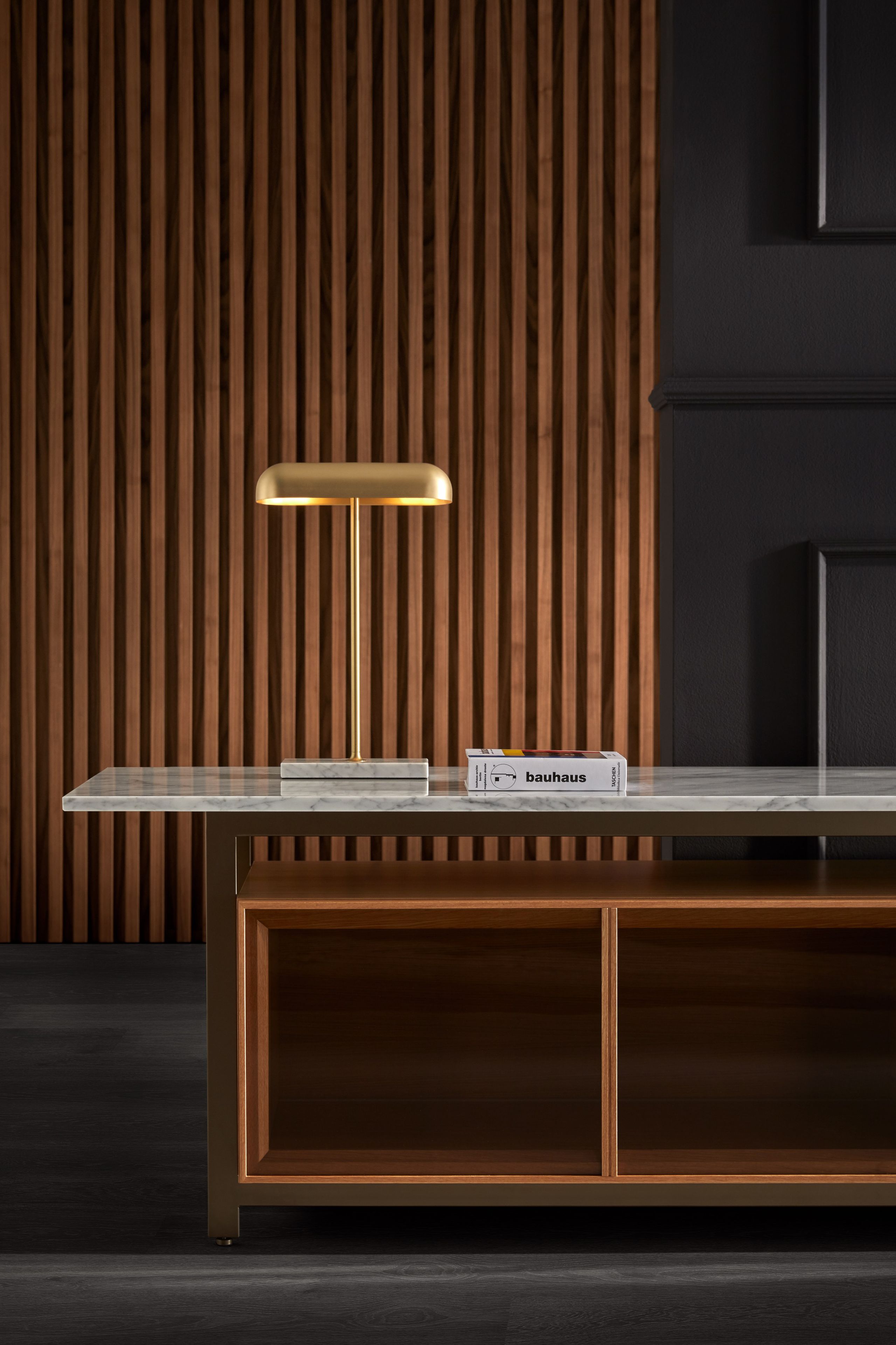 Шкаф из дерева и стекла с откидными дверями Punt Чикаго ARCH-00074008 - Вид №29