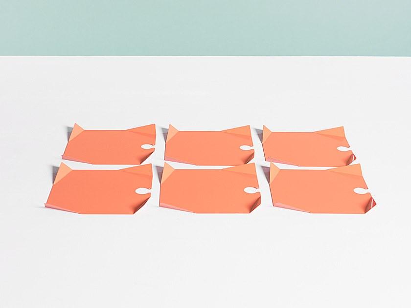 Giacopini Коктейльная тарелка квадратная металлическая Pliè Plie17,17 - Вид №2