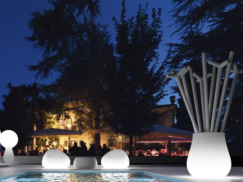 Plust Яркий полиэтиленовый садовый горшок Drop sun-id-1405022 - Вид №1