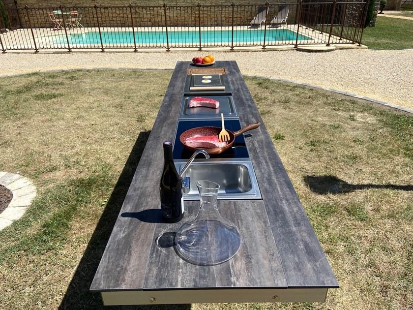 Aurehum Электрическая летняя кухня из dekton® sun-id-1368372 - Вид №5