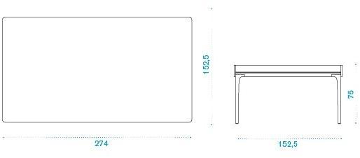 Ethimo Прямоугольный стол для пинг-понга Play sun-id-1431907 - Вид №3