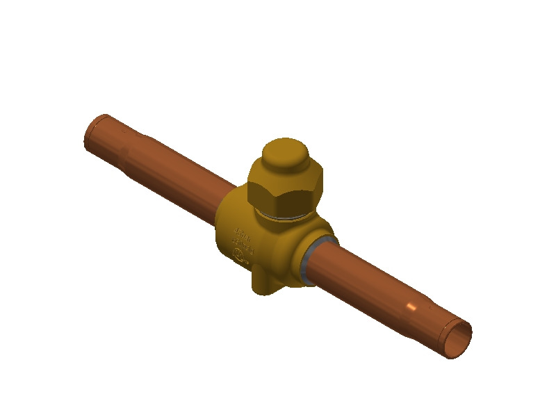 Danfoss GBC — Запорные шаровые краны GBC 18s Кран шаровой 009L7035  - Вид №3