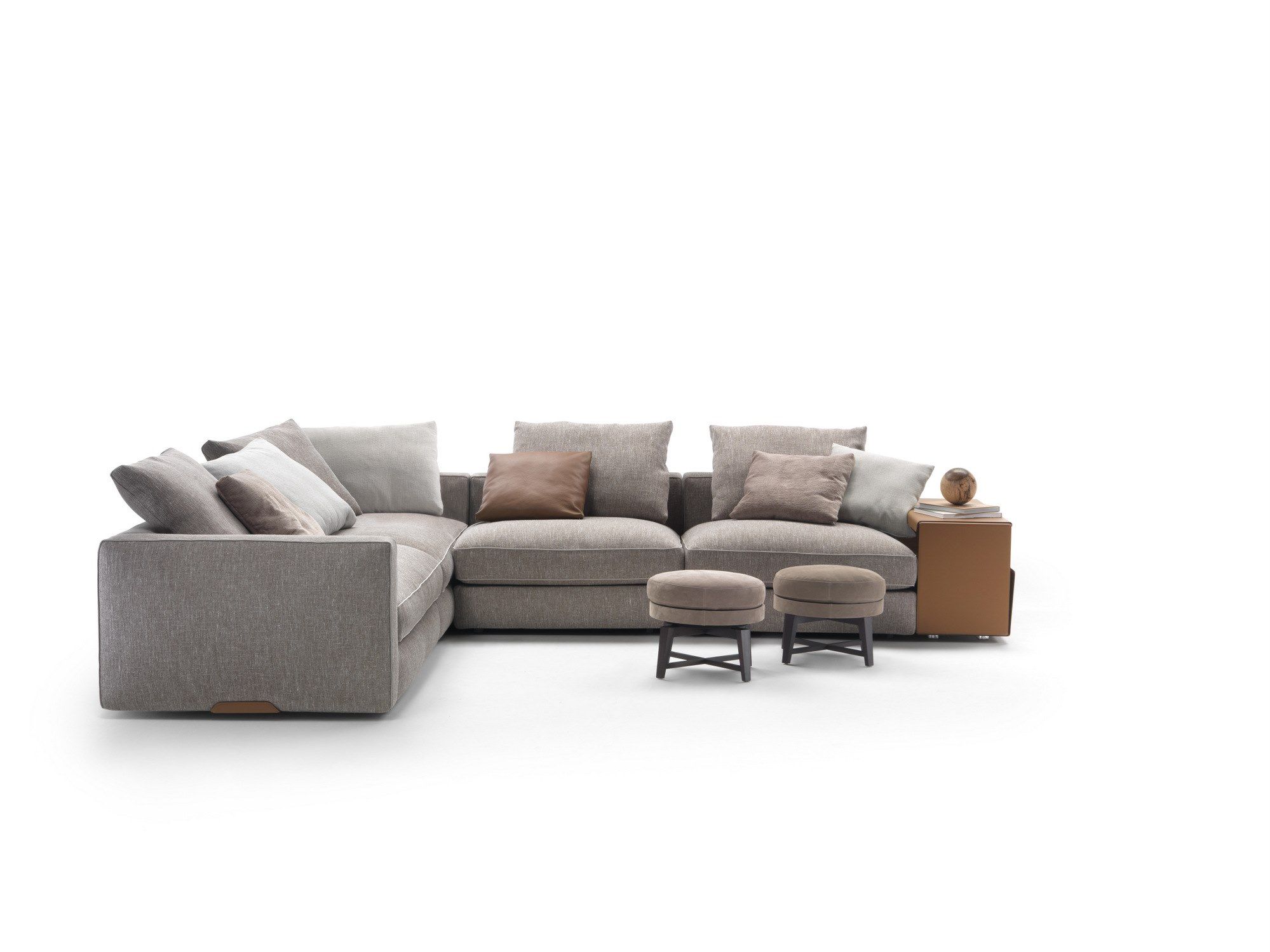 Угловой диван из ткани Flexform Harper ARCH-00029402 - Вид №10