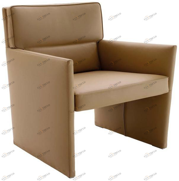 B&B Italia Project Кожаное кресло с подлокотниками Posa sun-id-1390735