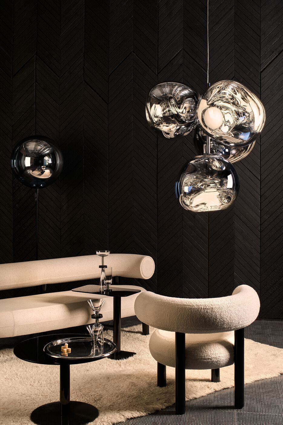 Металлическое кресло с тканевым покрытием Tom Dixon Fat ARCH-00021153 - Вид №10