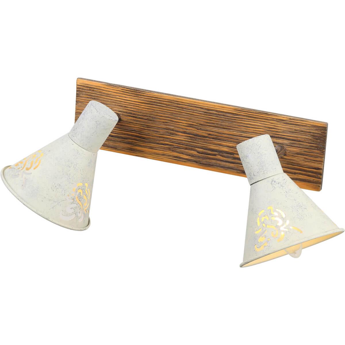 Спот настенный на 2 лампы серый Cansaro 7012-702 RIVOLI CANSARO 00-3926710 Бежевый;серый  - Вид №2