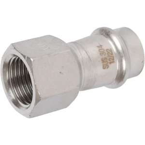 Муфта переходная Rommer 1/2"x18 мм ВПр-ВР нержавеющая сталь