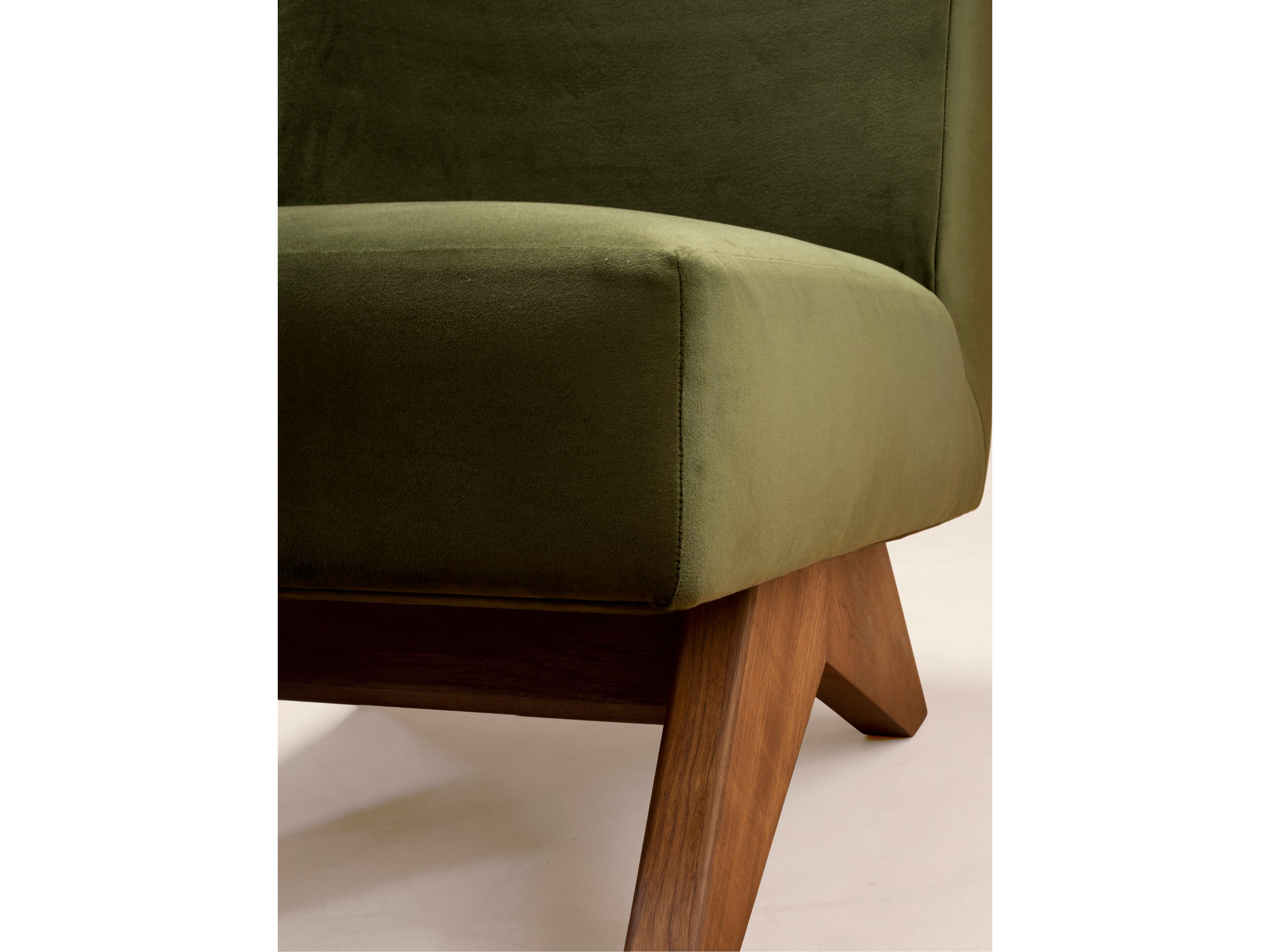 Тканевое кресло без подлокотников Phantom Hands Project Chandigarh ARCH-00003659 - Вид №3