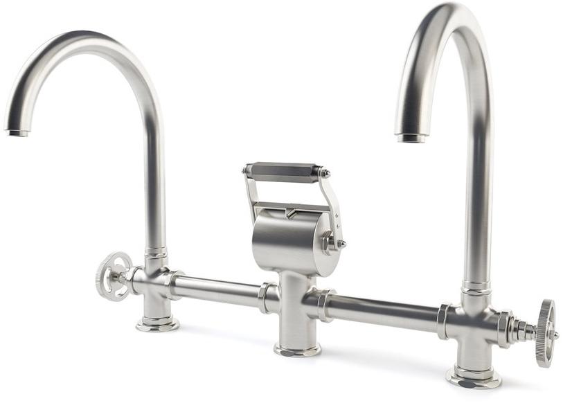 Officine Gullo Профессиональный кухонный смеситель из латуни для столешницы sun-id-1381600 - Вид №1