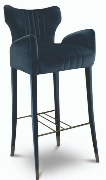 BRABBU Высокий табурет с подлокотниками Davis sun-id-1427634 - Вид №1