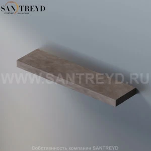 FLAT XL Столешница темно-коричневая AX1200H