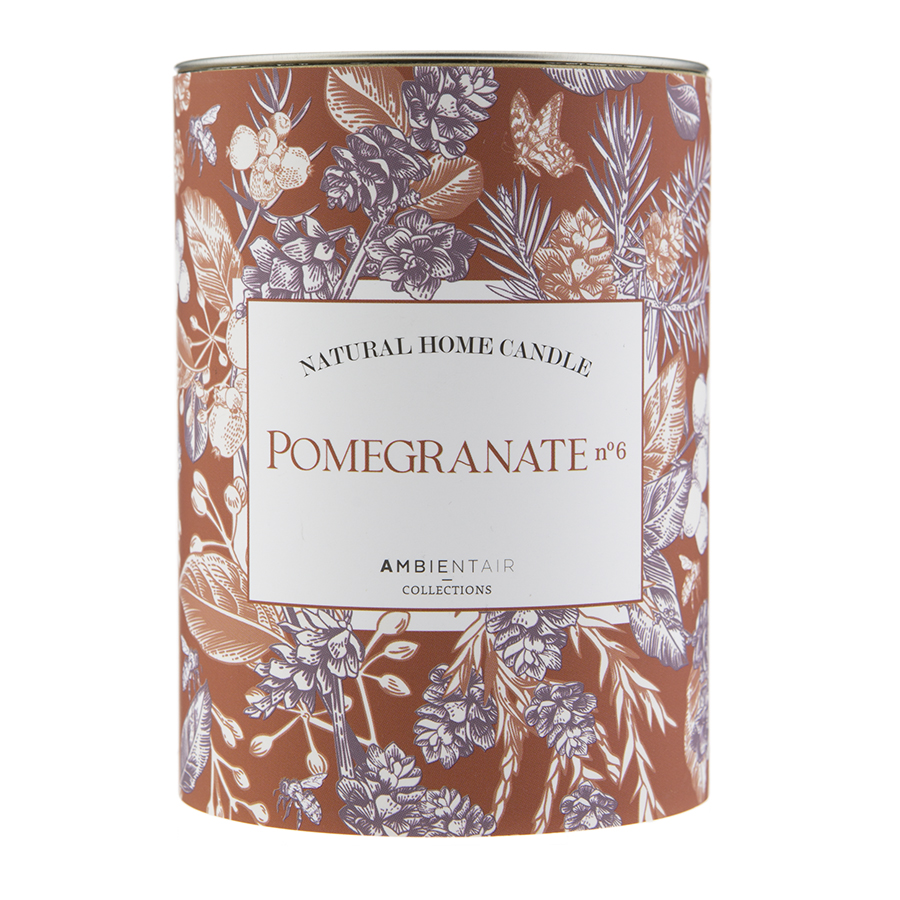 VV040PMEF Свеча ароматическая enchanted forest, Гранат, 40 ч Ambientair  - Вид №4