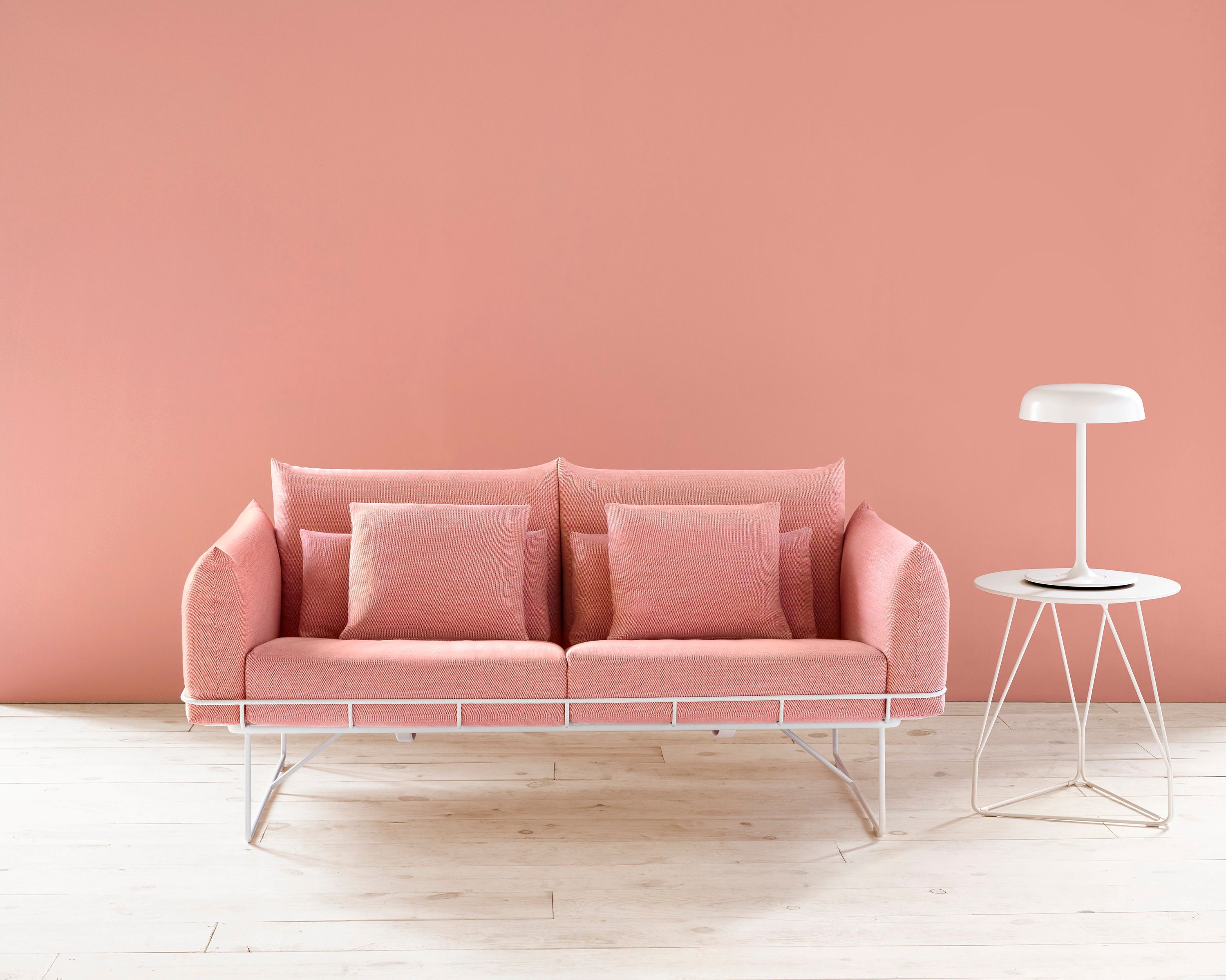 Круглый металлический журнальный столик Herman Miller Polygon Wire ARCH-00087047 - Вид №1