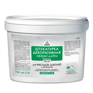 Штукатурка декоративная Латек «Шуба» 2, 15 кг 18817297 STLM-2038445