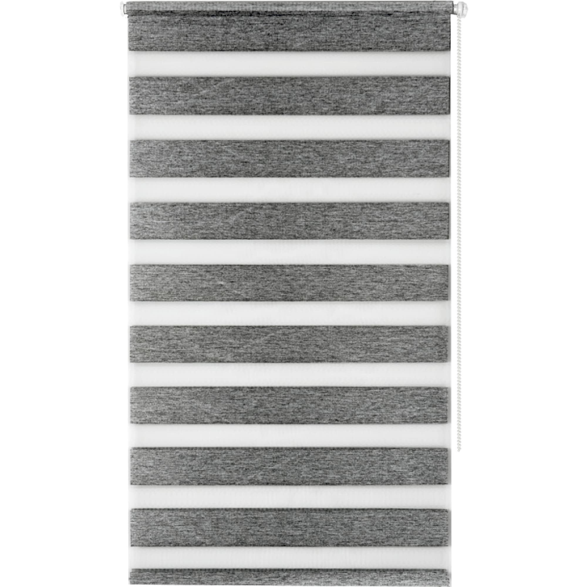 82614501 Штора рулонная день-ночь Miamoza Blackout 50x160 см, цвет серый Santreyd 