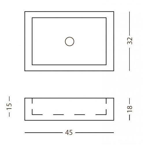 Ab18 Накладная раковина на столешницу  овальная PIMAR  - Вид №1