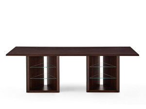 Прямоугольный стол из розового дерева