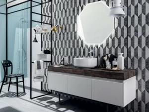 RAB Arredobagno Мебель для умывальника с ящиками Soul wood 26