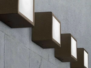 PANZERI Алюминиевый светодиодный уличный настенный светильник Four