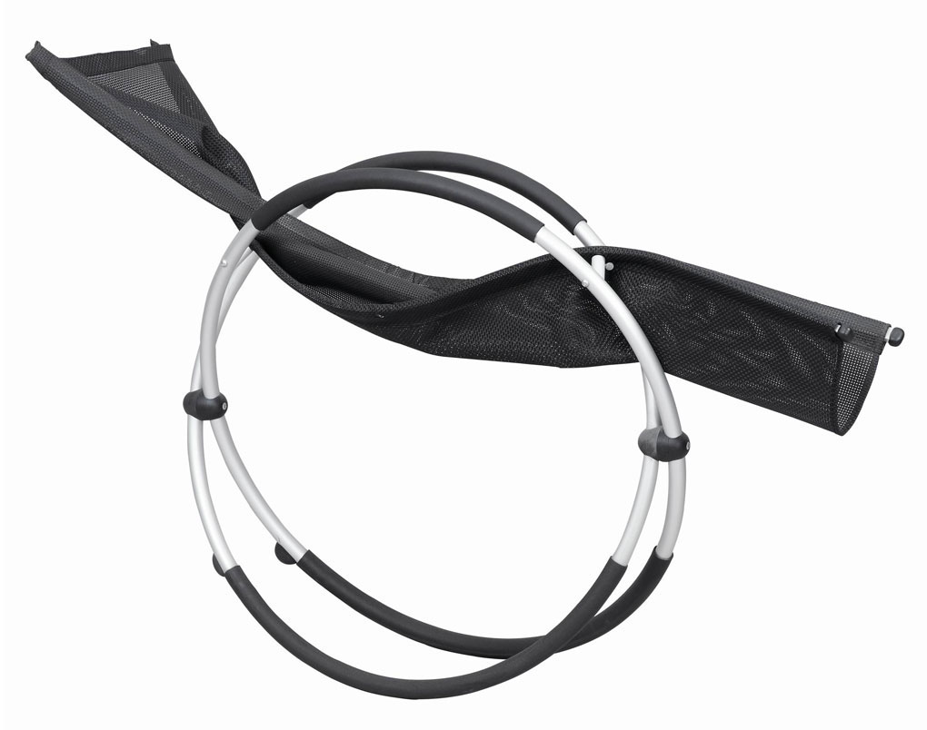 Шезлонг-качалка 150х90 см черный Garden Way LOUIS-A 76015 GARDEN WAY  00-3885119 Черный  - Вид №2